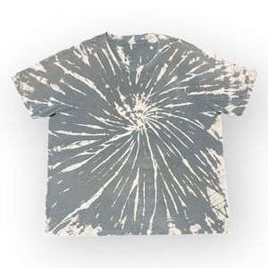 Paperbacks Gray White Tie Dye T-Shirt Size XL Excellent Condition